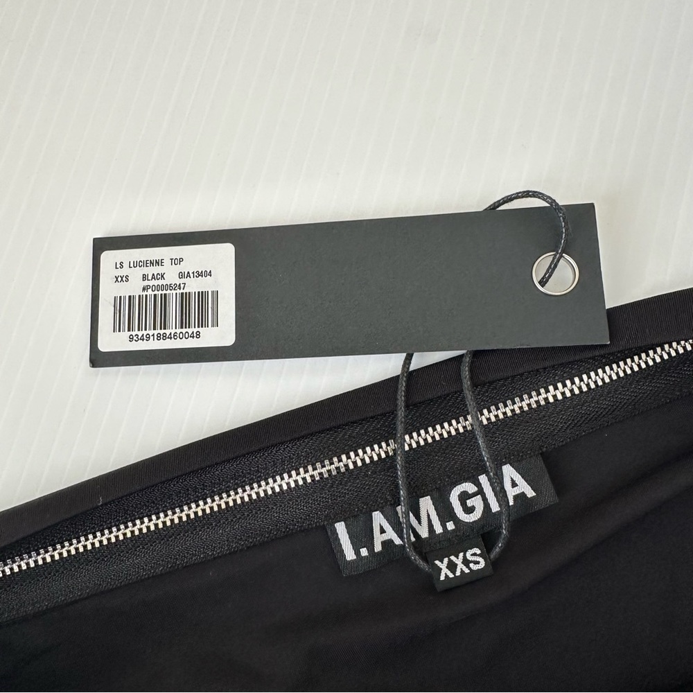 I.AM.GIA NWT Lucienne Top Black, XXS - Picture 5 of 8